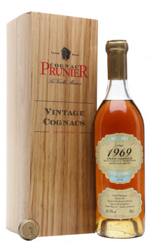 Prunier 1969 Grande Champagne / Прунье Гранд Шампань 1969 года