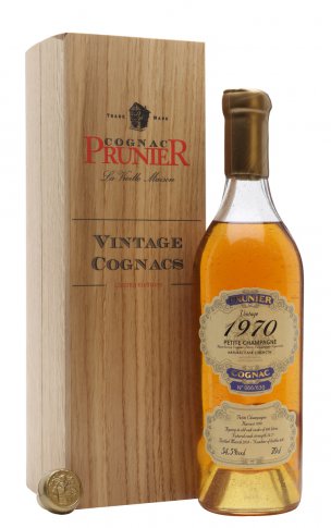 Prunier 1970 Petite Champagne / Прунье Пти Шампань 1970 года