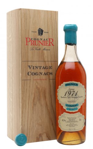 Prunier 1971 Petite Champagne / Прунье Гранд Шампань 1971 года