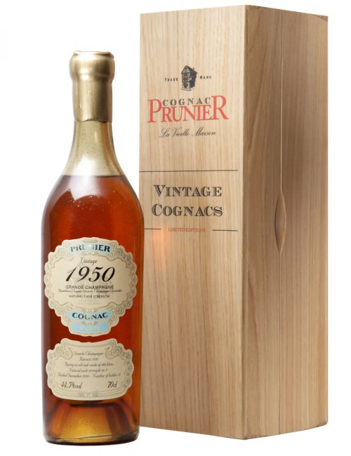 Prunier 1950 Grande Champagne / Прунье Гранд Шампань 1950 года