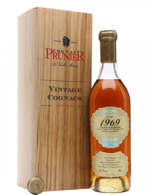 Prunier 1969 Grande Champagne / Прунье Гранд Шампань 1969 года