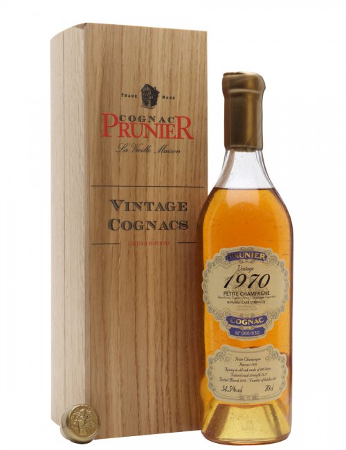 Prunier 1970 Petite Champagne / Прунье Пти Шампань 1970 года 