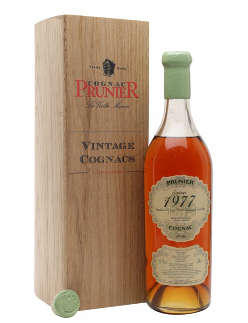Prunier 1977 Petite Champagne / Прунье Пти Шампань 1977 года 