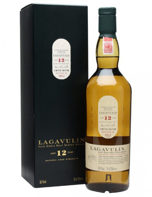 Lagavulin 12 Years Old / Лагавулин 12 лет бочковая крепость