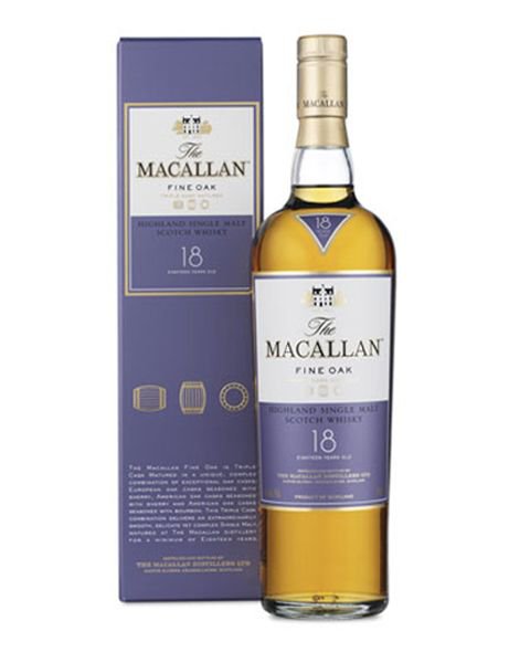 The Macallan 18 Years Old Fine Oak / Макаллан 18 лет Файн Ок